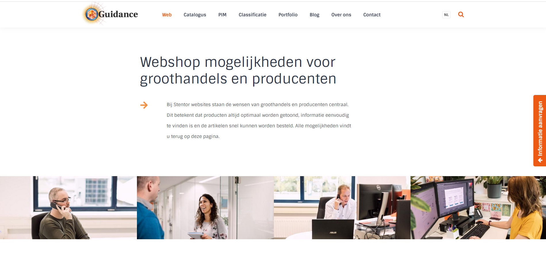 Guidance web print en PIM oplossingen